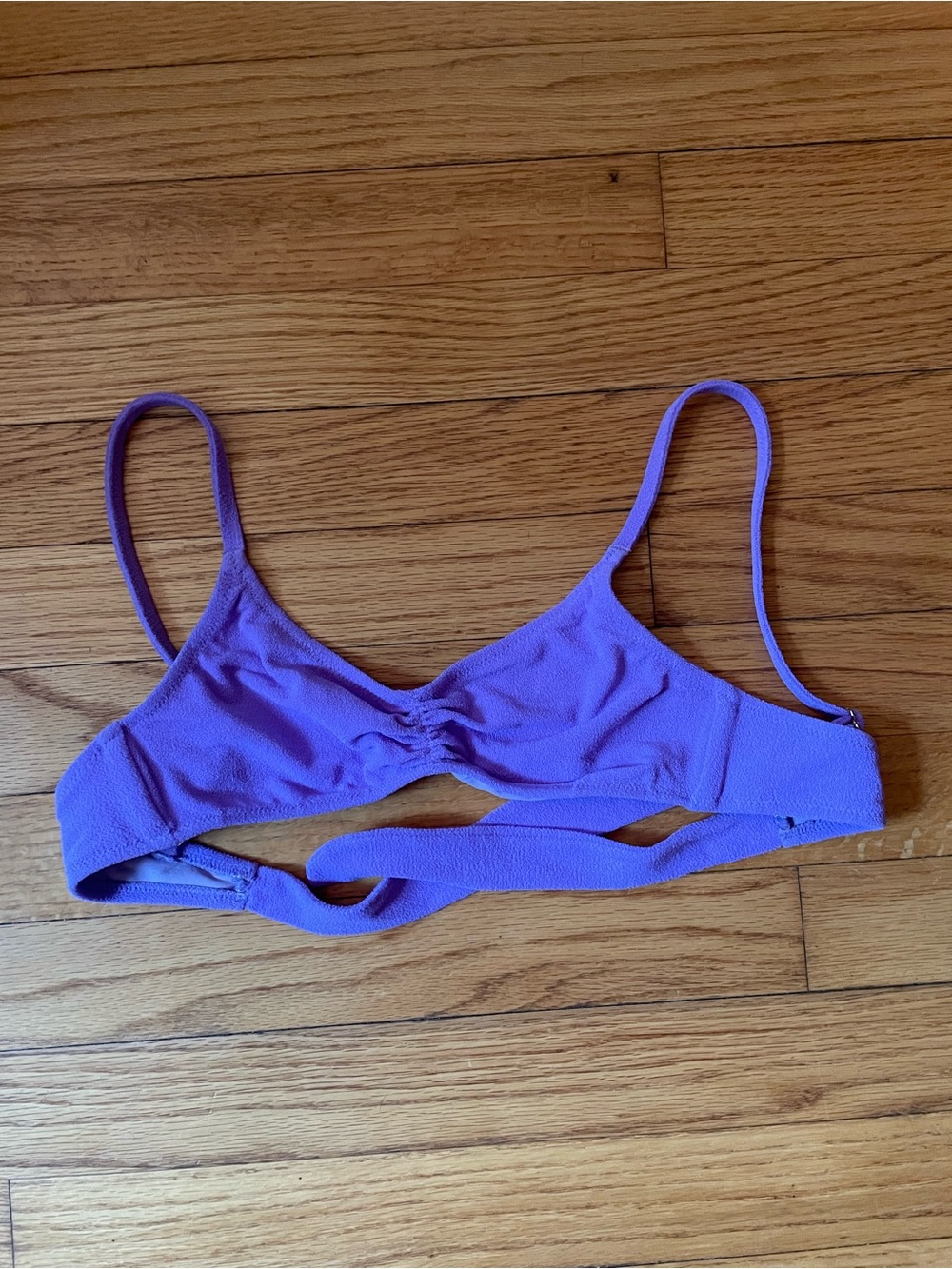 United Colors Of Benetton Lavender Bikini Top